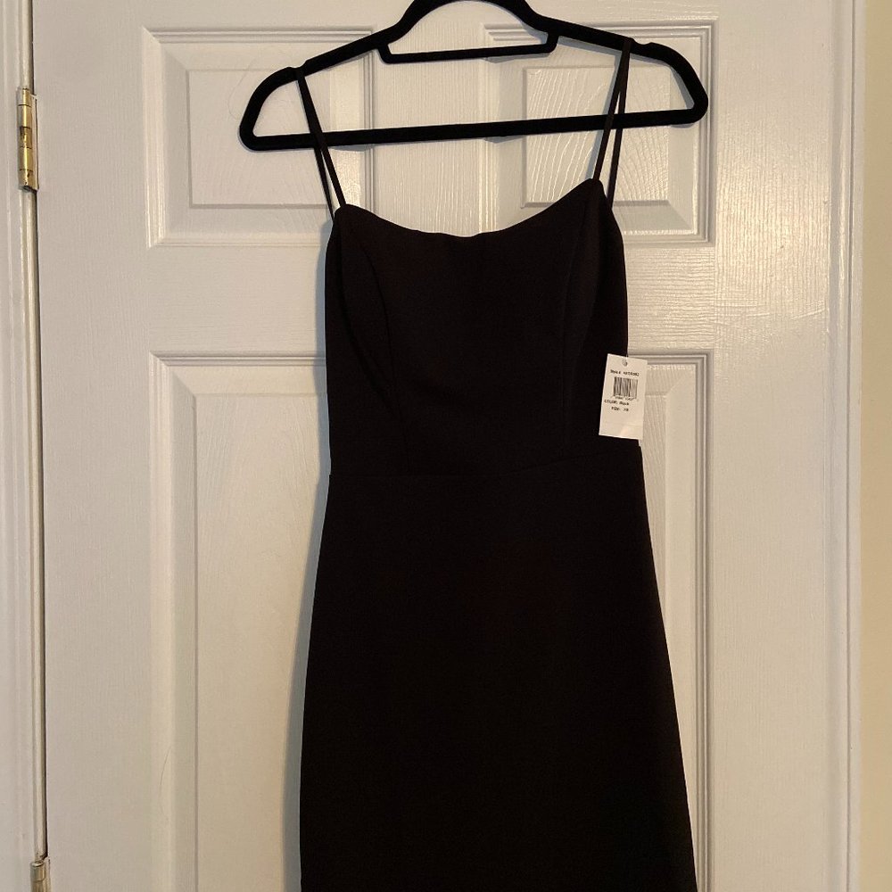 Strapless Black Bodycon Dress - Picture 3 of 3